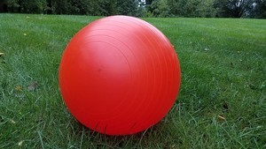 Big Red Rubber Ball 