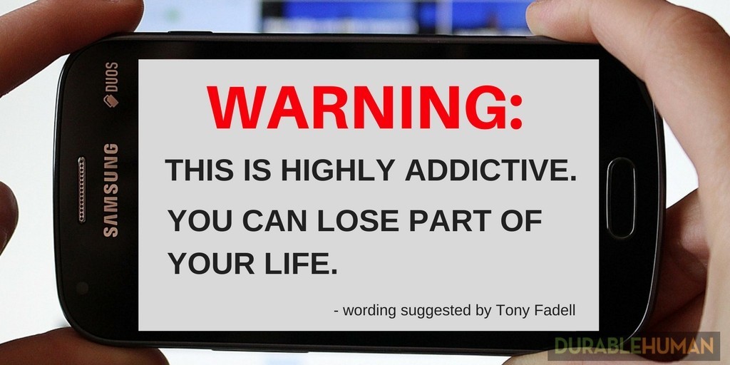 Smartphone Usage Warning Message